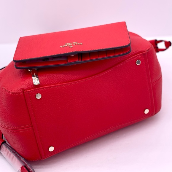 Kate Spade Dumping Small Satchel and Wallet Set Heirloom Tomato - Picture 7 of 13